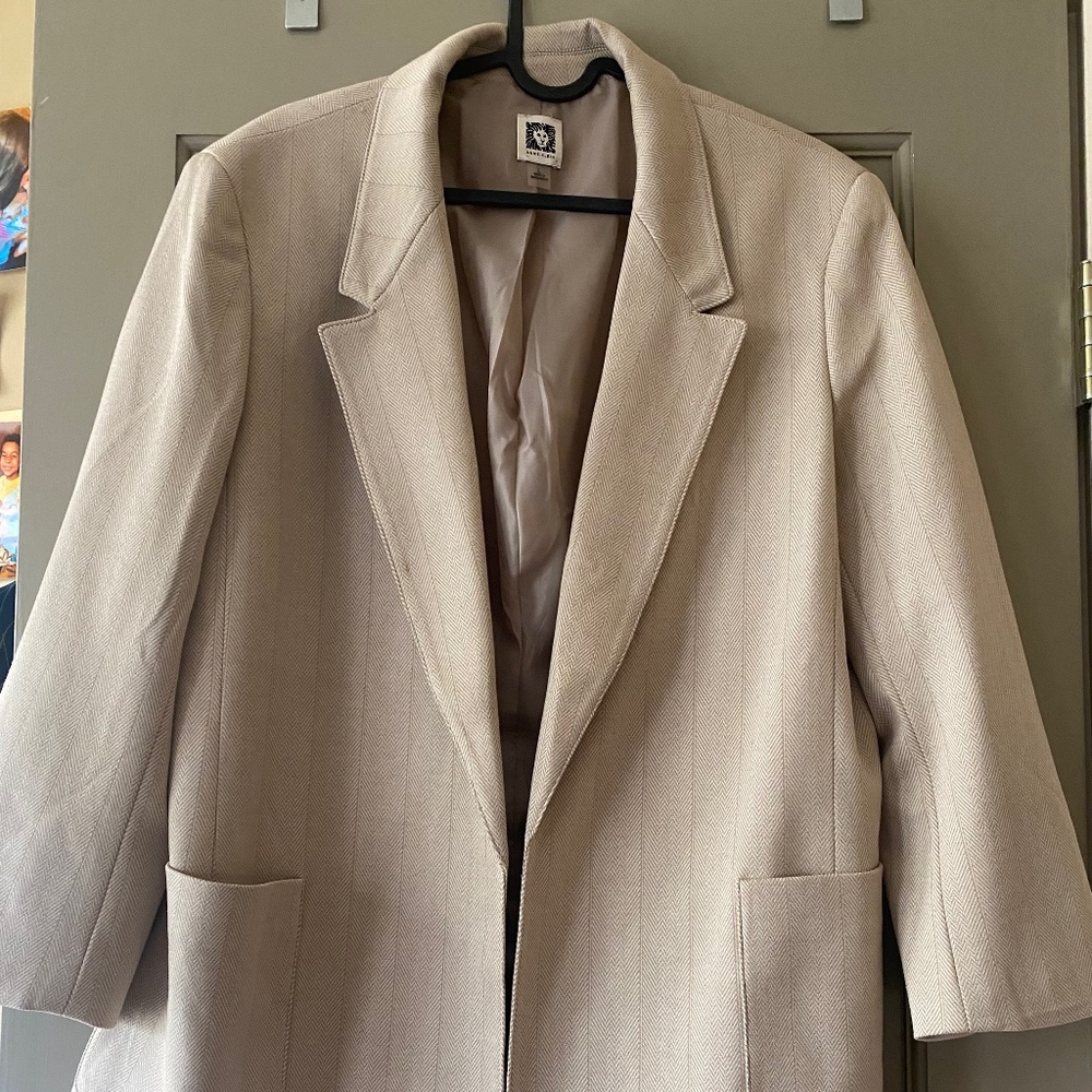 Beige Blazer